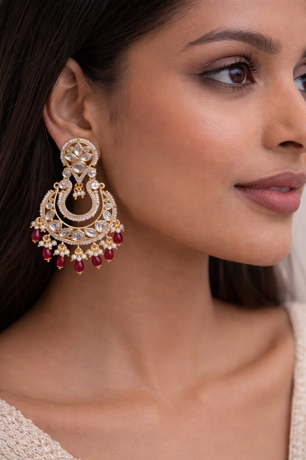 Ruby Pearl Chandbalis