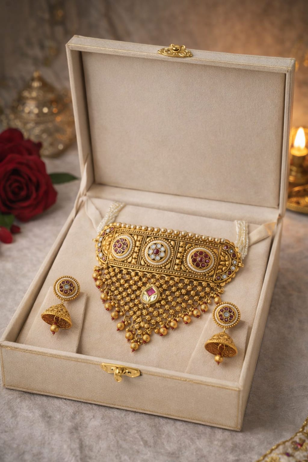 Rajwada Choker Set
