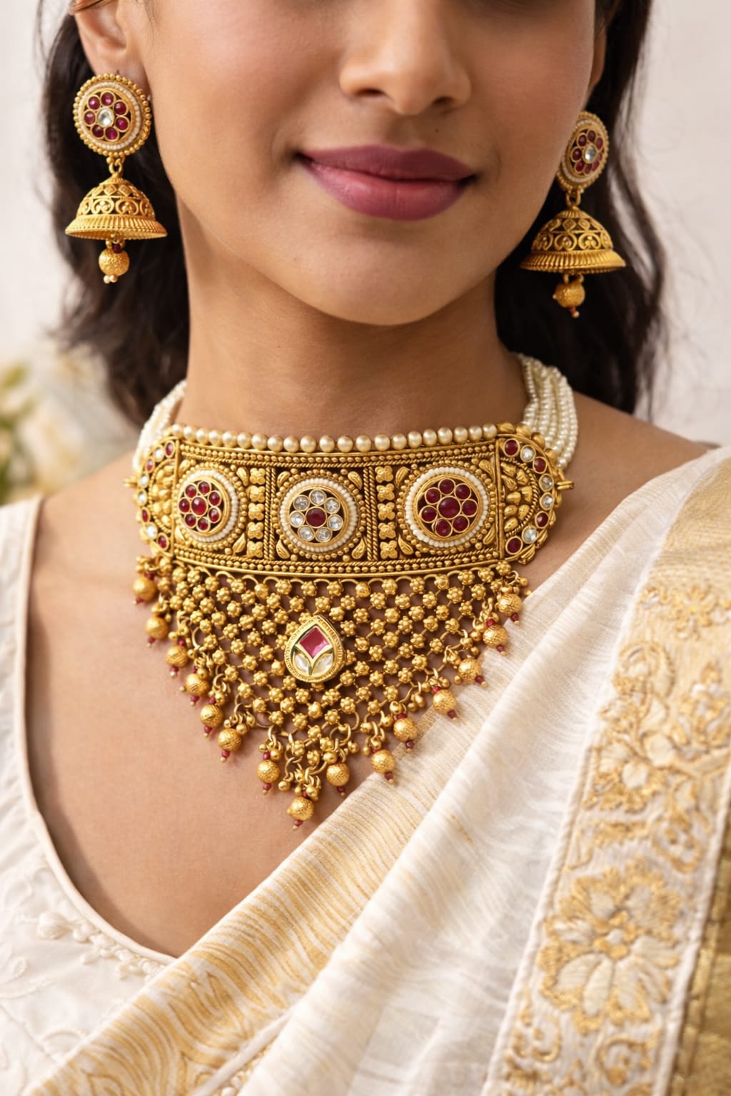 Rajwada Choker Set