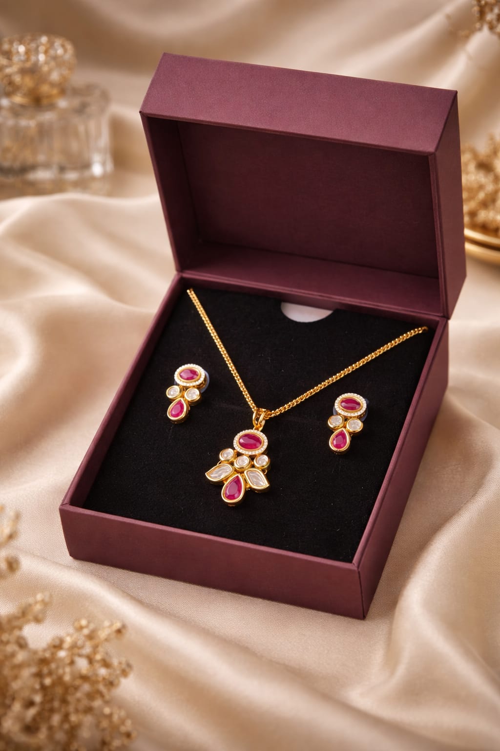 Crimson Bloom Set