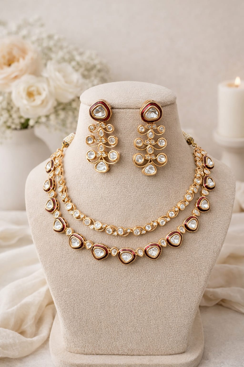 Heart Cut Layered Set