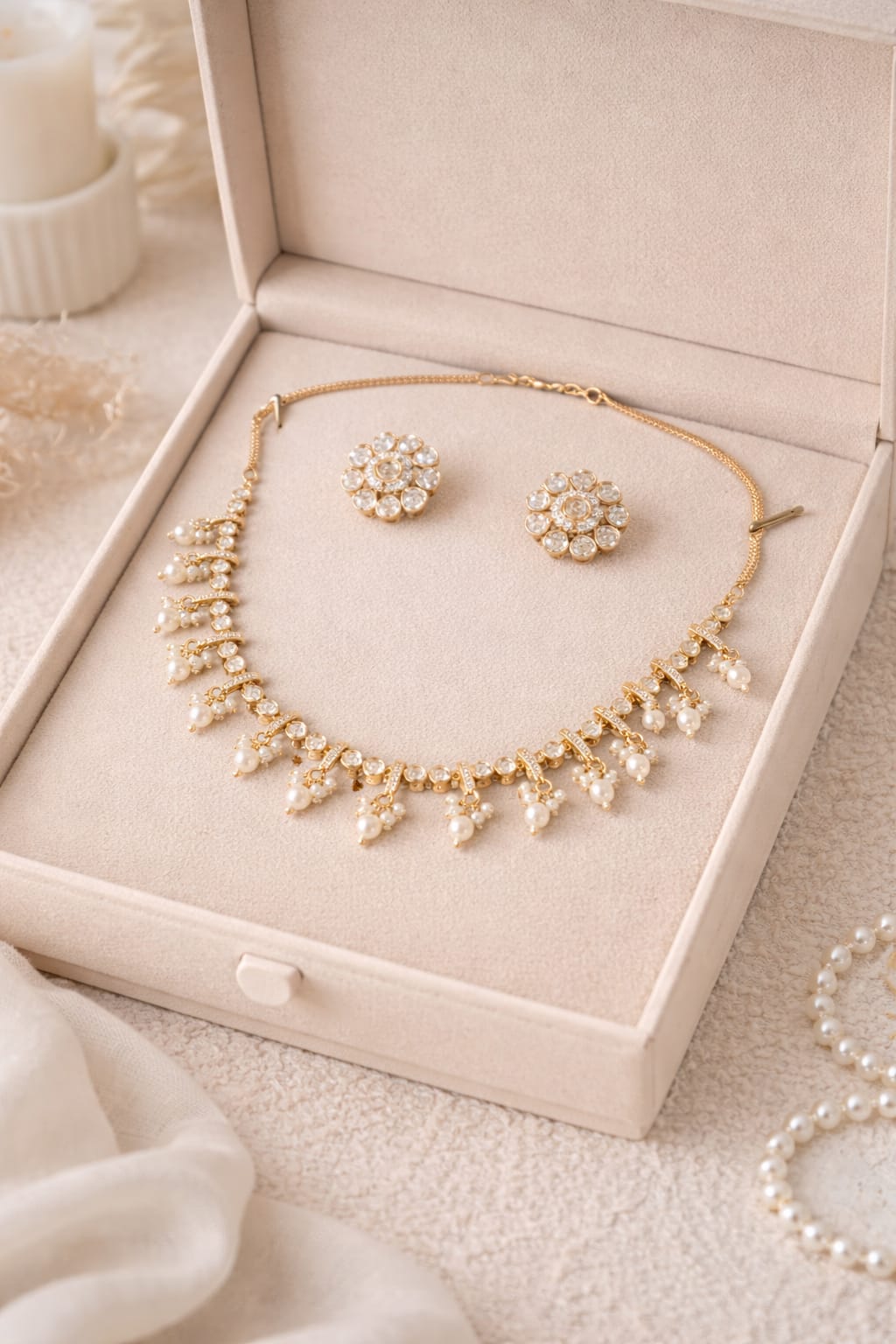 Pearl Dew Drop Set