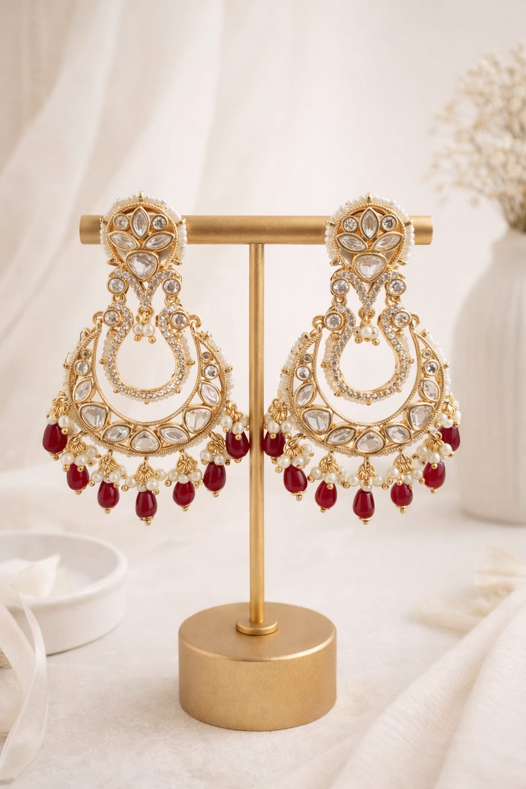 Ruby Pearl Chandbalis