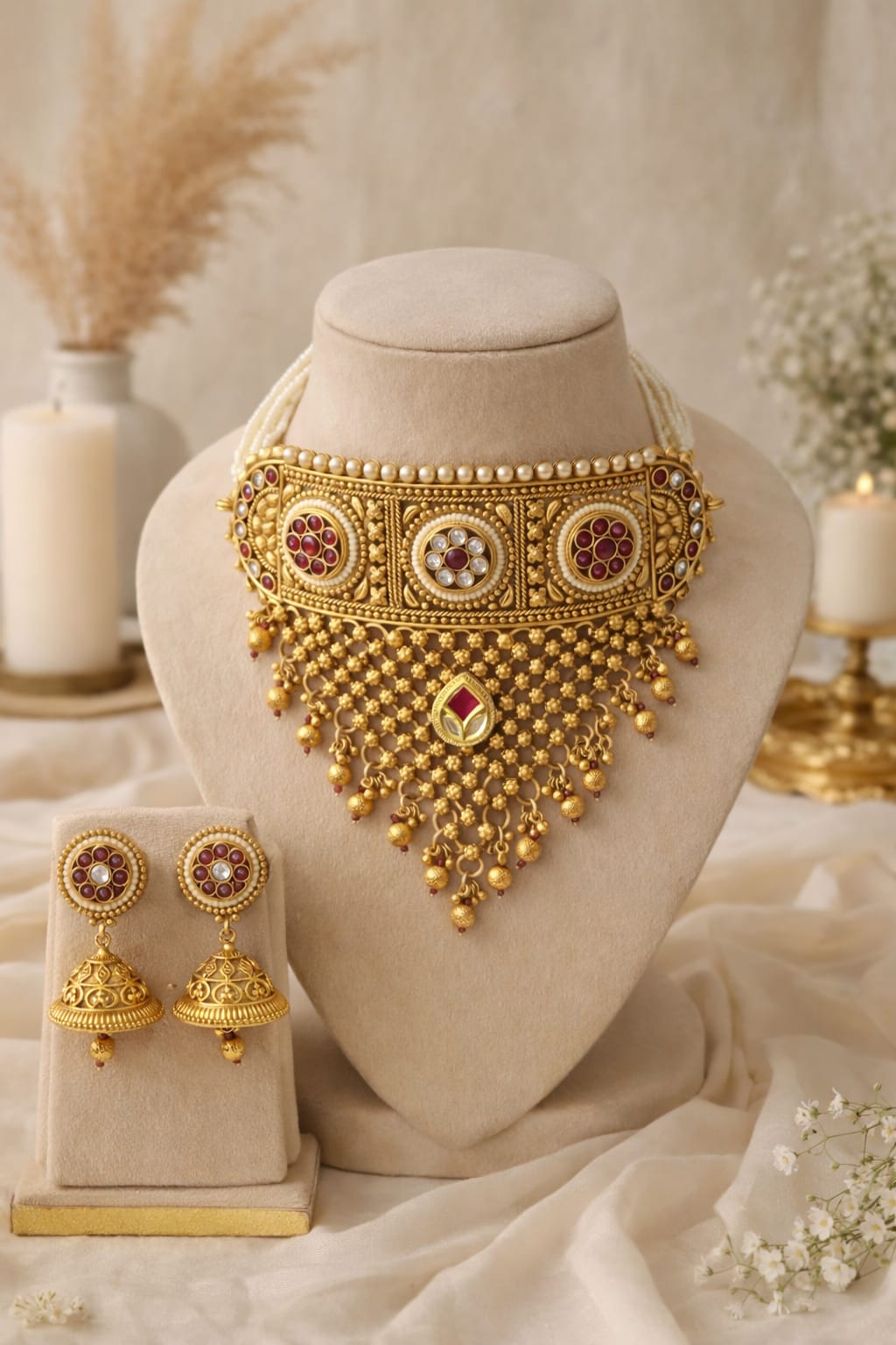 Rajwada Choker Set
