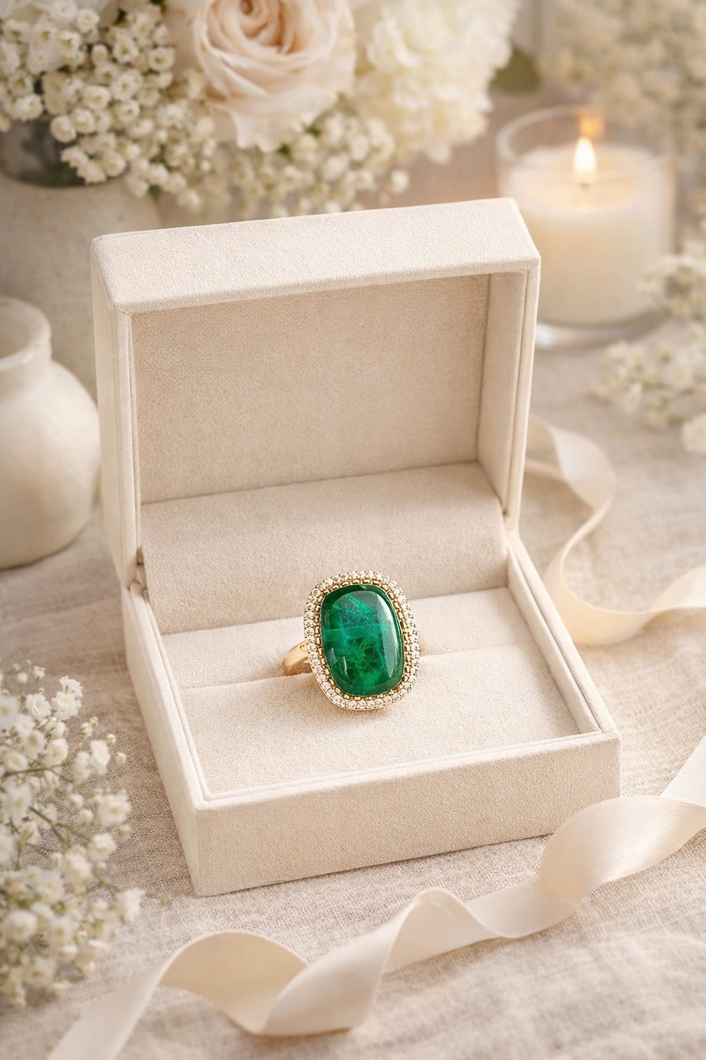 Royal Gemstone Statement Ring