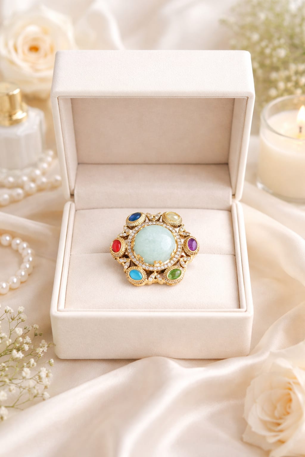 Navratan Muse Ring