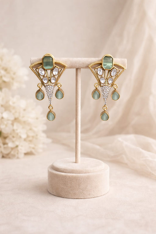 Mint Tear Danglers